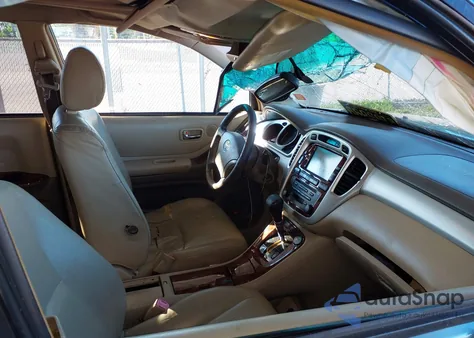 2004 Toyota Highlander Limited V6 z USA, uszkodzony, nr VIN JTEEP21A840057648